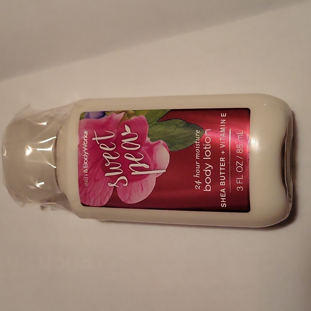 Pair of Bath & body works Sweet pea body lotions